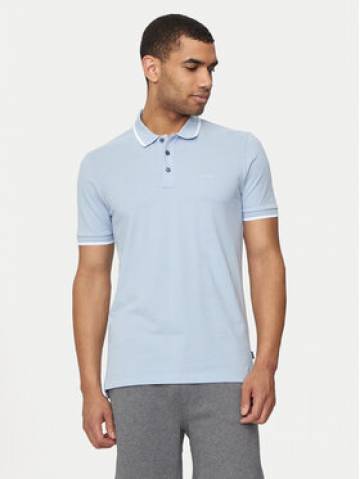 Boss Поло Parlay 190 50494697 Блакитний Regular Fit Boss Поло Parlay 190 50494697 Блакитний Regular Fit