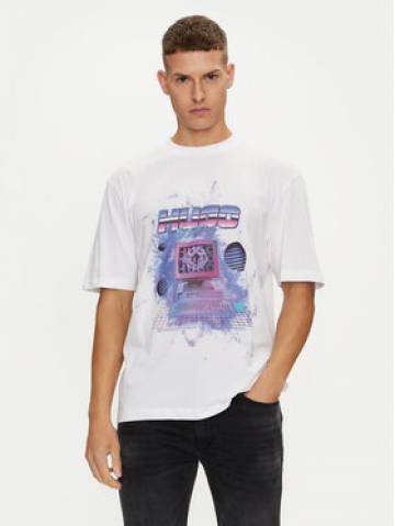 Hugo Футболка Naradie 50519048 Білий Regular Fit Hugo Футболка Naradie 50519048 Білий Regular Fit