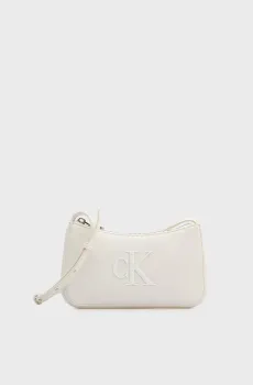 Женская белая сумка BOLD Белый ONESIZE Calvin Klein LV04F1125G