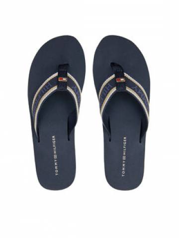 Tommy Hilfiger Вєтнамки Im Platform Beach Sandal FW0FW08236 Cиній
