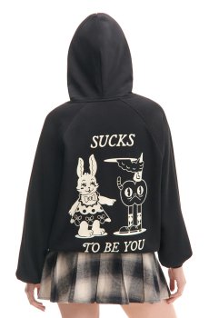 Cropp - Чорне худі - чорний