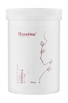 Антивозрастная альгинатная маска для лица Massena Alginate Mask Classic Acerola, 300 г