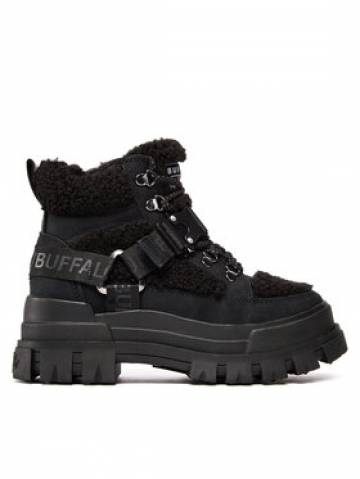 Buffalo Черевики туристичні Aspha Com Mid Warm 1622328 Чорний Buffalo Черевики туристичні Aspha Com Mid Warm 1622328 Чорний