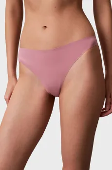 Женские розовые трусики Розовый M Calvin Klein LV00QF8587