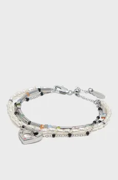 Женский серебристый браслет Серебряный ONESIZE Bimba Y Lola 261BAA315.10007