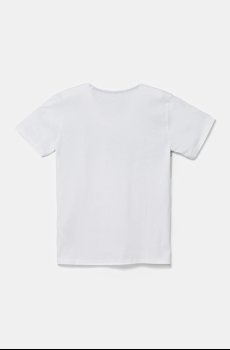 Детская хлопковая футболка Guess