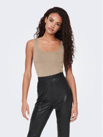 ONLY Топ Lea 15278090 Білий Regular Fit ONLY Топ Lea 15278090 Білий Regular Fit