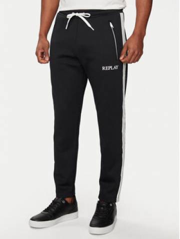 Replay Спортивні штани M9987.000.23590 Чорний Regular Fit Replay Спортивні штани M9987.000.23590 Чорний Regular Fit