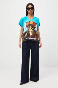 Хлопковая футболка Medicine