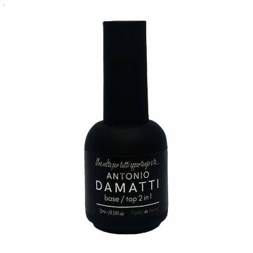 База-топ для гель-лака 2 в 1 Antonio Damatti Base&Top 2 in 1, 9 мл База-топ для гель-лака 2 в 1 Antonio Damatti Base&Top 2 in 1, 9 мл