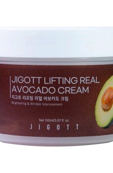 Подтягивающий крем для лица Jigott Lifting Real Avocado Cream с авокадо, 150 мл