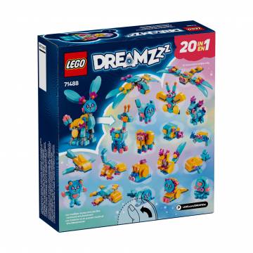 Конструктор LEGO DREAMZzz Творческие животные приключения Бунчу, 143 детали, от 7 лет (71488) Конструктор LEGO DREAMZzz Творческие животные приключения Бунчу, 143 детали, от 7 лет (71488)