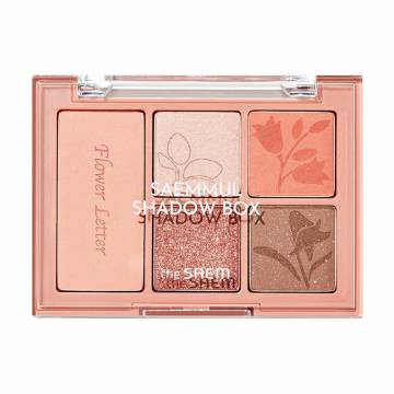 Палетка теней для век The Saem Saemmul Shadow Box, Flower Letter, 4.7 г Палетка теней для век The Saem Saemmul Shadow Box, Flower Letter, 4.7 г