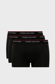 Мужские черные боксеры (3 шт) 3P TRUNK Черный S Tommy Hilfiger 1U87903842