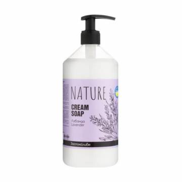 Жидкое успокаивающее крем-мыло Bioton Cosmetics Nature Cream Soap Лаванда, 900 мл Жидкое успокаивающее крем-мыло Bioton Cosmetics Nature Cream Soap Лаванда, 900 мл