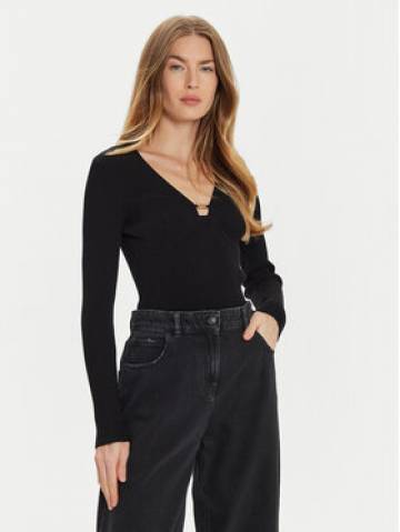 TWINSET Светр 242TP3132 Чорний Slim Fit TWINSET Светр 242TP3132 Чорний Slim Fit