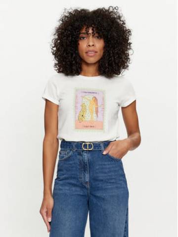 TWINSET Футболка 241TT2411 Білий Regular Fit TWINSET Футболка 241TT2411 Білий Regular Fit