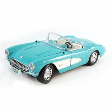 Автомодель Maisto Chevrolet Corvette 1957 блакитна (31275 lt. blue) Автомодель Maisto Chevrolet Corvette 1957 блакитна (31275 lt. blue)