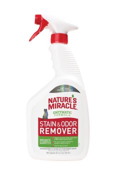 Спрей для устранения пятен и запахов 8in1 Natures Miracle для кошек, 946 мл