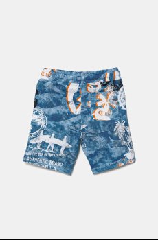 Детские хлопковые шорты Guess