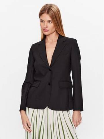 Weekend Max Mara Піджак Uva 23504605 Чорний Regular Fit Weekend Max Mara Піджак Uva 23504605 Чорний Regular Fit