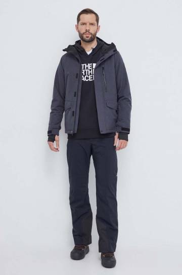 Спортивная кофта The North Face Tekno Logo цвет чёрный с капюшоном с принтом Спортивная кофта The North Face Tekno Logo цвет чёрный с капюшоном с принтом
