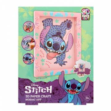Мозаїка 3D Disney Stitch в рамці (ST24334) Мозаїка 3D Disney Stitch в рамці (ST24334)