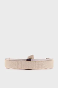 Женский бежевый браслет 9mm Бежевый ONESIZE Les Interchangeables A42861