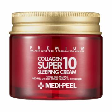 Омолаживающий ночной крем для лица Medi-Peel Collagen Super10 Sleeping Cream с коллагеном, 70 мл Омолаживающий ночной крем для лица Medi-Peel Collagen Super10 Sleeping Cream с коллагеном, 70 мл