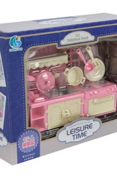 Детский игровой набор Shantou Jinxing Leisure Time Кухня, от 3 лет, 13*5*10 см (901)