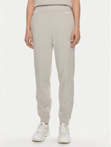 Calvin Klein Спортивні штани Micro Logo K20K206632 Бежевий Regular Fit Calvin Klein Спортивні штани Micro Logo K20K206632 Бежевий Regular Fit