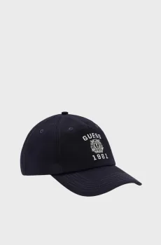 Мужская темно-синяя кепка Синий ONESIZE Guess M6RZ08.WK790;G7V2