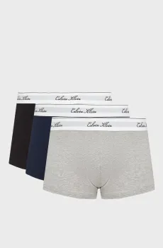 Мужские боксеры (3 шт) RELAXED FIT TRUNK Разноцветный S Calvin Klein LV00NB4286