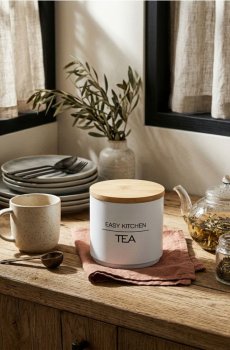 Ємність для чаю - білий