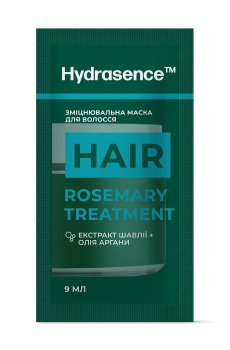Укрепляющая маска для волос Hydrasence Rosemary Treatment с розмарином, 9 мл (саше)