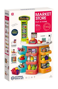 Уценка! Детский игровой набор BEI DI YUAN TOYS Лавка, 45 элементов, от 3 лет (922-192)