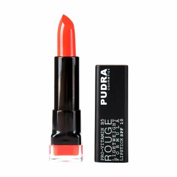 Помада для губ Pudra Cosmetics Rouge Lightweight Formula Lipstick SPF10 с провитамином B5, 11 Spiced Coral, 4.5 мл Помада для губ Pudra Cosmetics Rouge Lightweight Formula Lipstick SPF10 с провитамином B5, 11 Spiced Coral, 4.5 мл