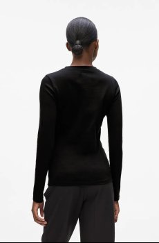 Хлопковый лонгслив Karl Lagerfeld