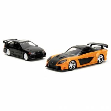 Набір автомоделей Jada Fast and Furious Mazda PX-7 і Honda Civic EJ1 (253202011)