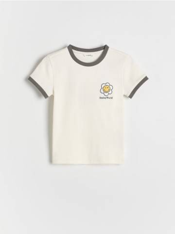 Reserved - Футболка SmileyWorld® - різнобарвний - 893EA-MLC Reserved - Футболка SmileyWorld® - різнобарвний - 893EA-MLC