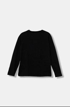 Хлопковый детский лонгслив Guess