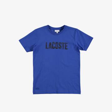 Lacoste футболка дитяча з круглим вирізом Lacoste футболка дитяча з круглим вирізом