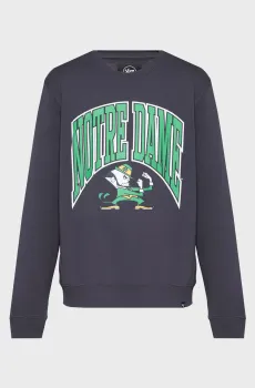 Темно-синий свитшот NOTRE DAME (унисекс) Синий M 47 Brand 687233VN-FS