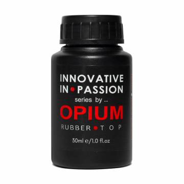 Каучуковый топ для гель-лака Innovative In Passion by Opium Rubber Top, 30 мл Каучуковый топ для гель-лака Innovative In Passion by Opium Rubber Top, 30 мл