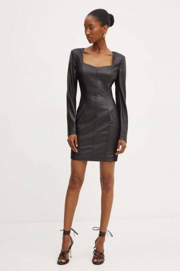 Платье Marciano Guess ANNY цвет чёрный mini облегающее 4YGK20 7159A Платье Marciano Guess ANNY цвет чёрный mini облегающее 4YGK20 7159A