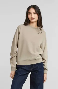 Женский бежевый свитшот Sleeve construction r sw wmn Бежевый S G-Star RAW D25045,D589