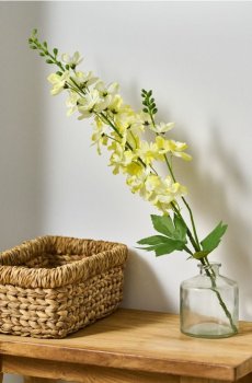 Декоративна штучна рослина - світло-жовтий