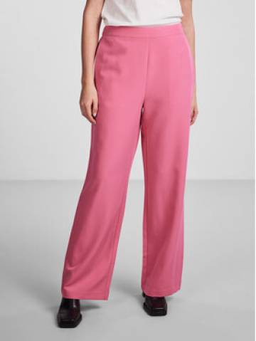Pieces Штани з тканини Bossy 17140744 Рожевий Loose Fit Pieces Штани з тканини Bossy 17140744 Рожевий Loose Fit