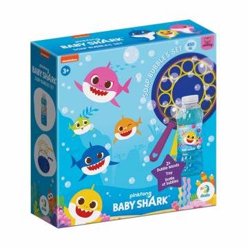 Набор мыльных пузырей DoDo Baby Shark, 450 мл (200517) Набор мыльных пузырей DoDo Baby Shark, 450 мл (200517)