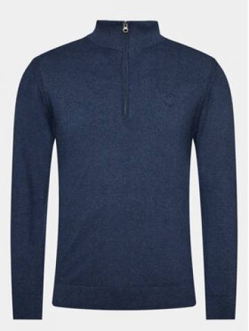 INDICODE Светр Liliamos 35-698 Cиній Regular Fit INDICODE Светр Liliamos 35-698 Cиній Regular Fit